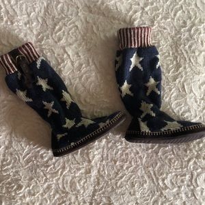 American Flag Slippers